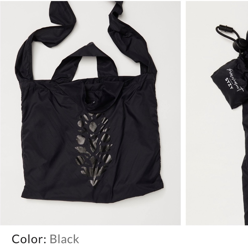 Free People x Syzy Black Compact Carryall NWT